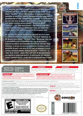 Basketball Hall of Fame- Ultimate Hoops Challenge box cover back